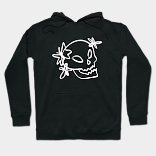 Small Skull cute print Hoodie